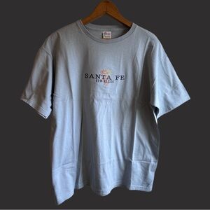Vintage 90s Desert Heat Embroidered Santa Fe T-Shirt